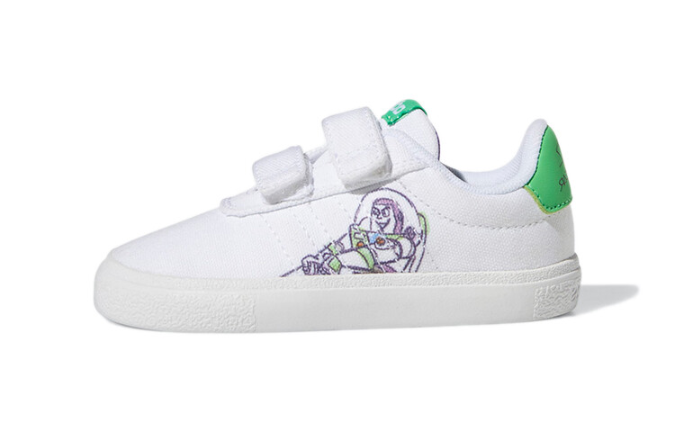 

Кроссовки Disney X adidas neo Vulc Raid3r Toddler Shoes TD Low-top White