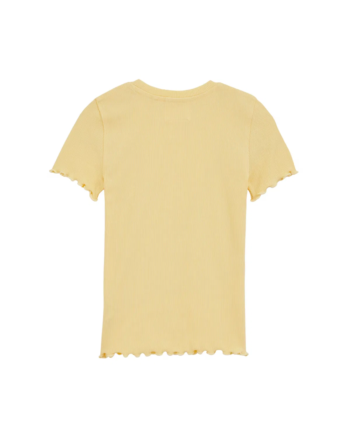 Футболка We Fashion, Light Yellow — фото 2