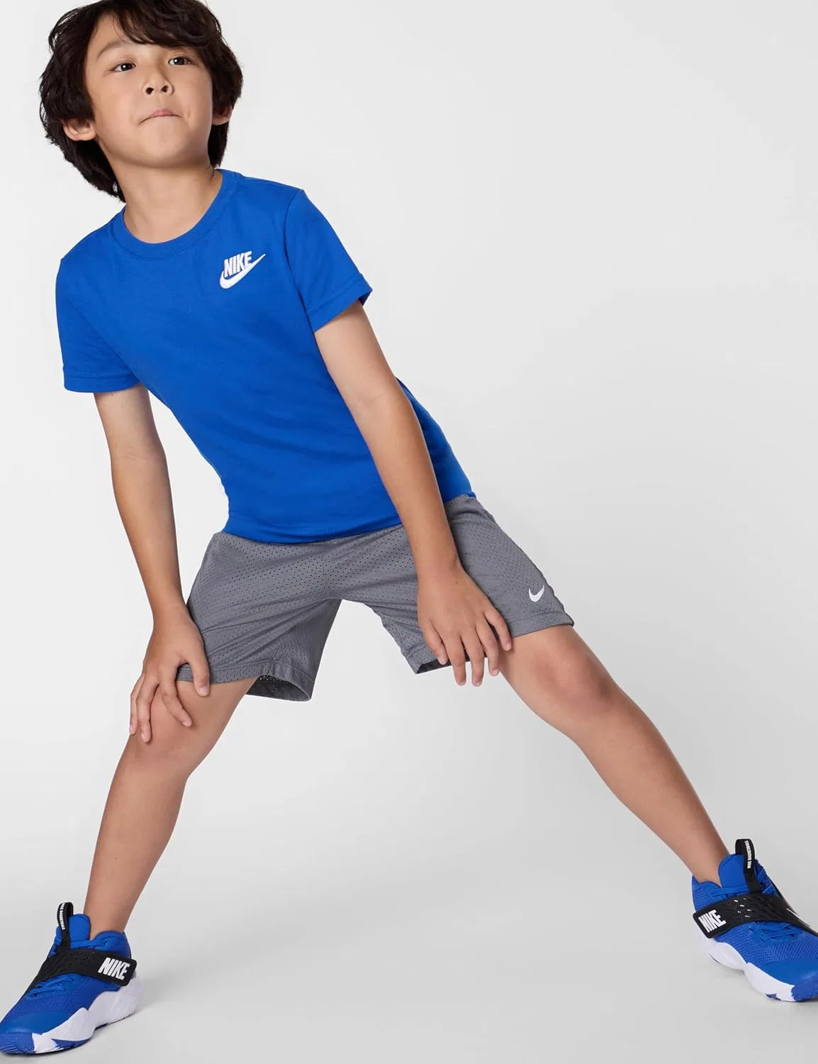 Футболка Nike Sportswear Club, девочковая, Game Royal — фото 2