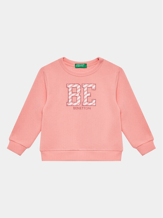 

Толстовка обычного кроя United Colors Of Benetton, розовый