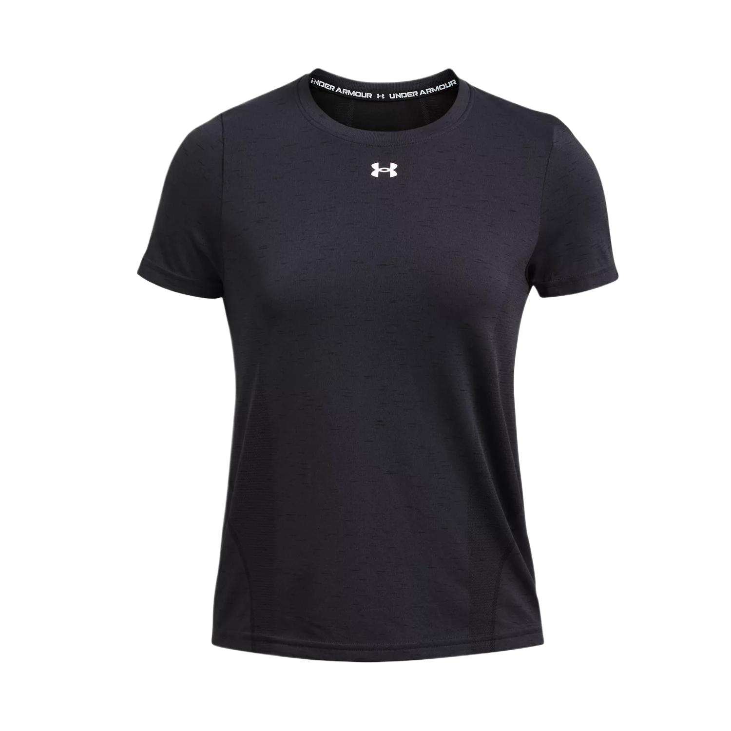 

Under Armour Футболка Vanish Seamless женская черная, Черный, Under Armour Футболка Vanish Seamless женская черная