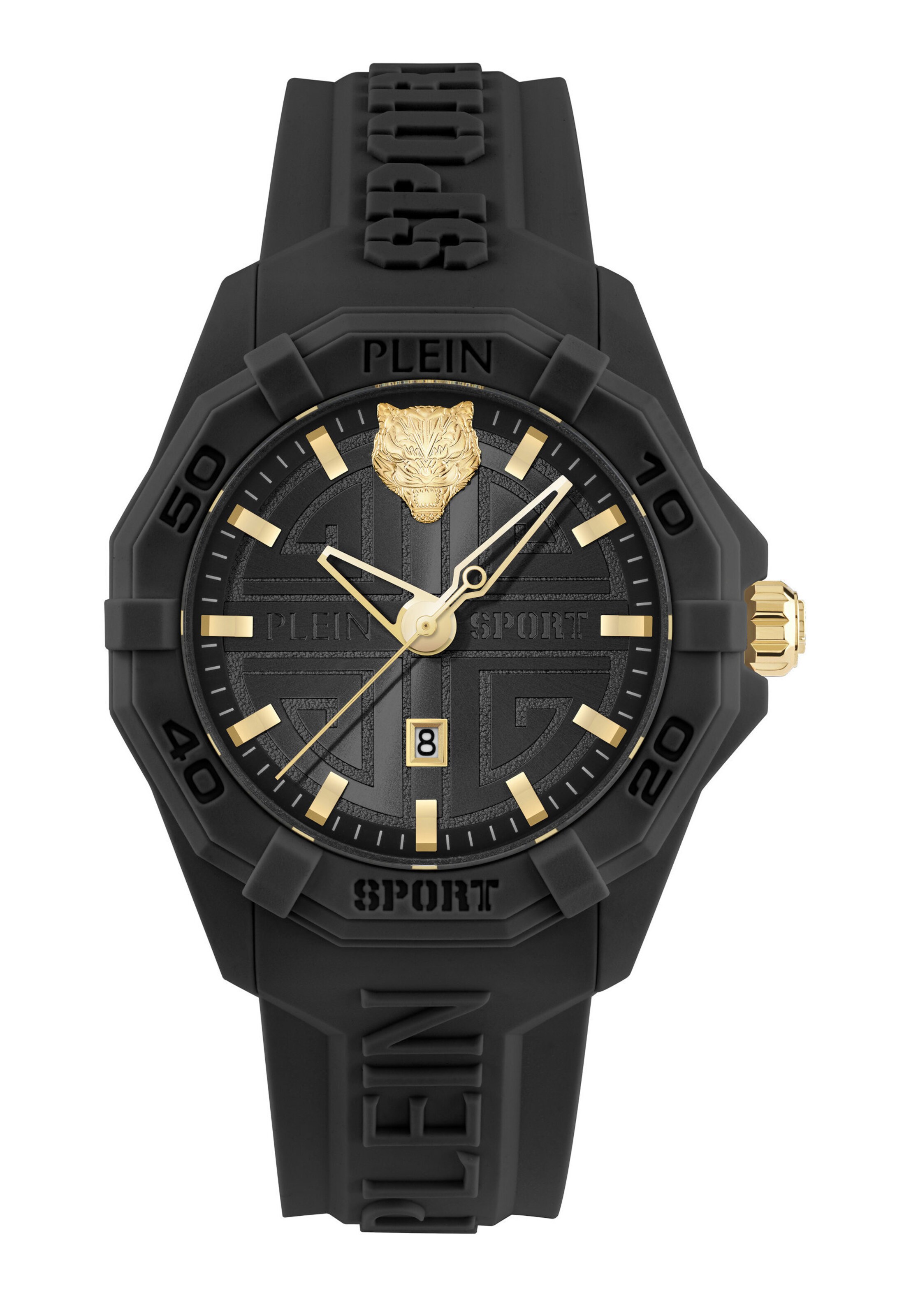 

Plein Sport Аналоговые часы в черном цвете