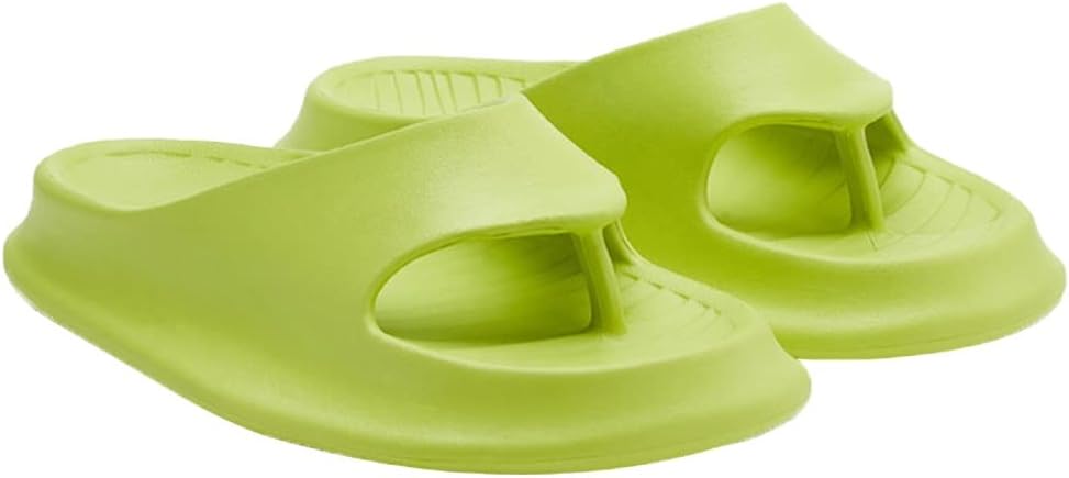 

MTFBQ шлепанцы для мужчин и женщин, летние плоские водные тапочки, душевые сандалии, тапочки с ремешком, водонепроницаемые, на платформе, дышащие, с амортизацией, для ванной, пляжа, улицы и дома, светло-зеленый