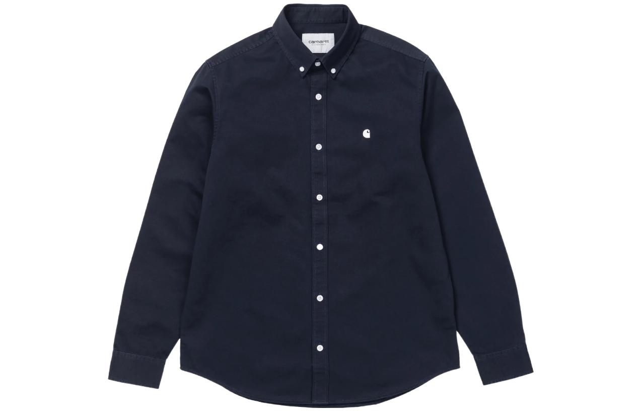 

Футболка с вышитым логотипом Madison Carhartt WIP, темно-синий