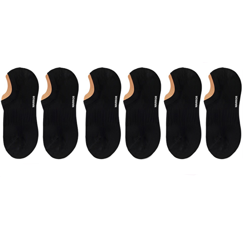 

Носки короткие Unisex 5 Pack WARRIOR, 6-pack no-show socks[черный]