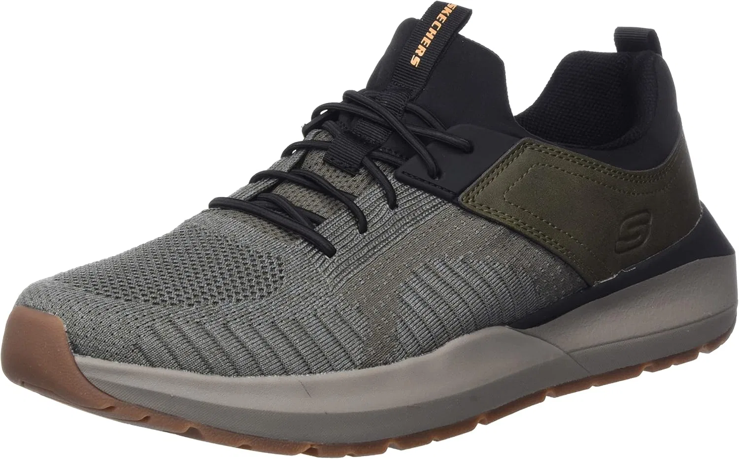 Мужские кроссовки Skechers 210501 Olbk, Olive Green Black
