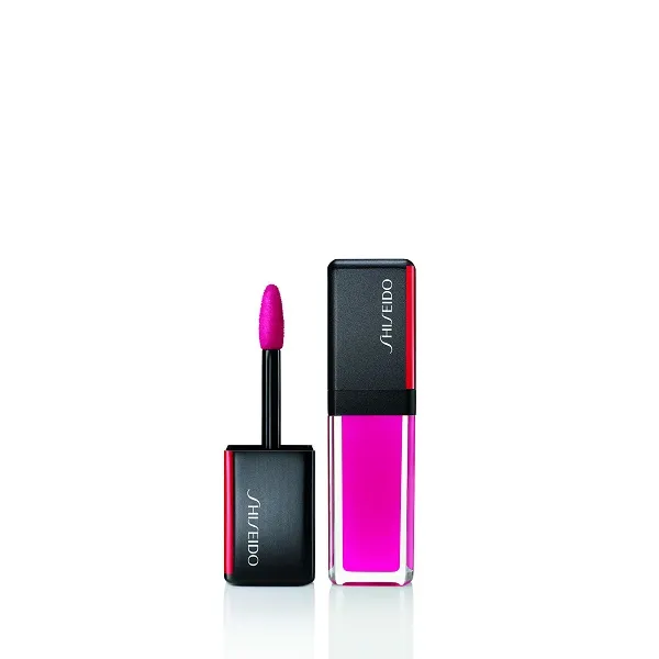 

Жидкая помада с блестящим эффектом Lacquerink Lipshine Shiseido, цвет plexi pink