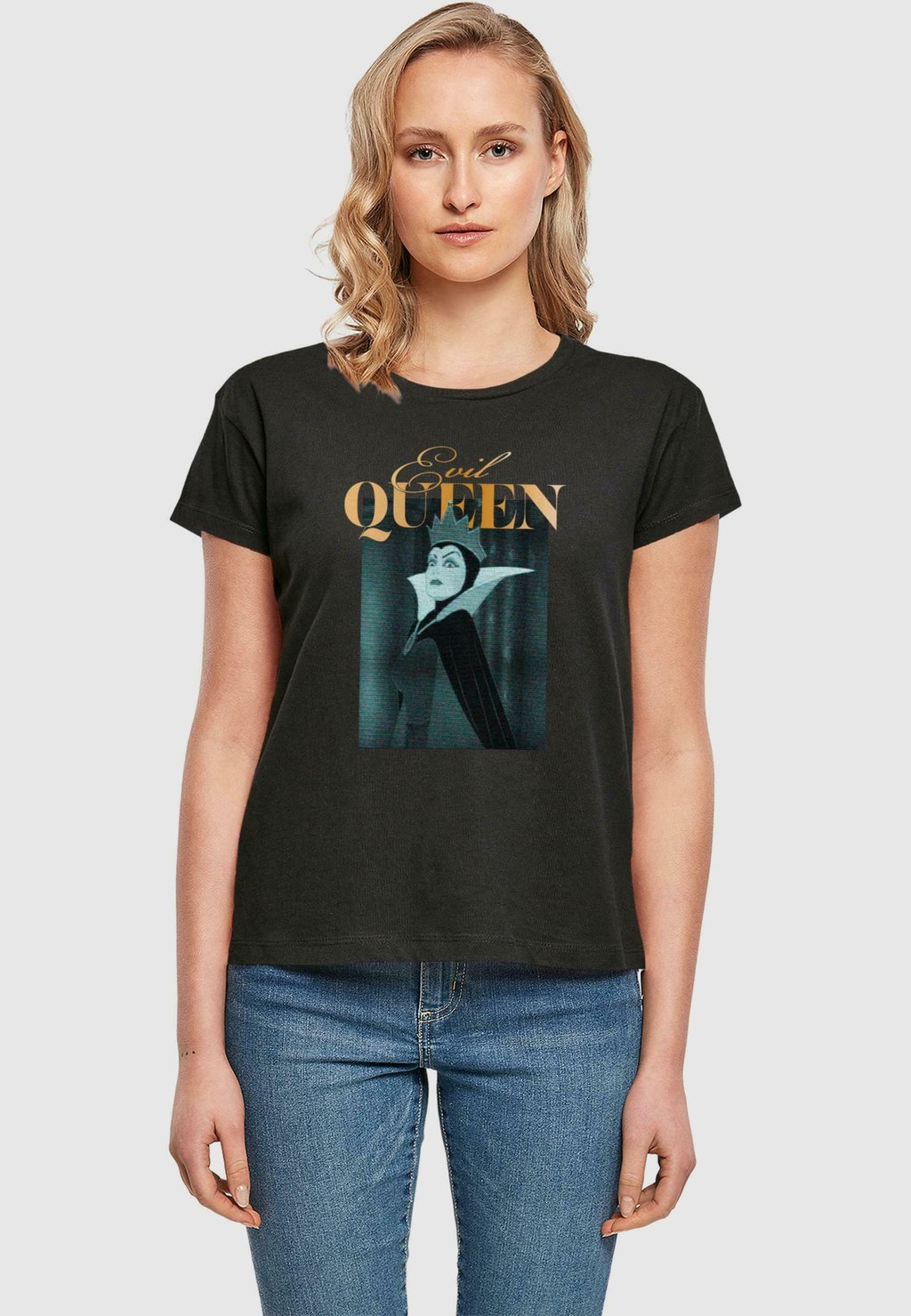 

Футболка с принтом EVIL QUEEN ABSOLUTE CULT, черный