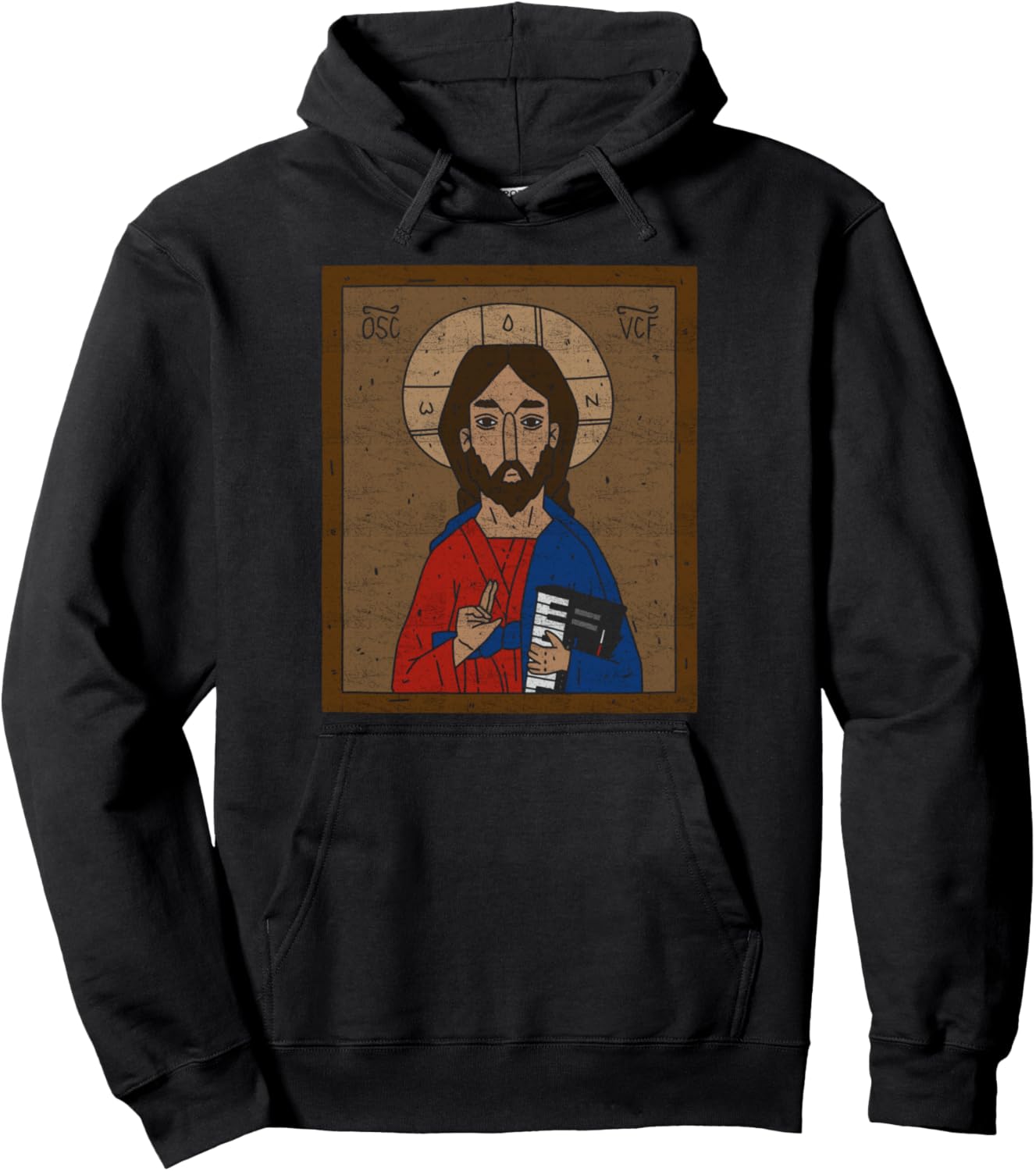 

Худи Analog Jesus Vintage Synthesizer Studio Gear Synth, черная Jesus Synth Clothes, Черный, Худи Analog Jesus Vintage Synthesizer Studio Gear Synth, черная Jesus Synth Clothes