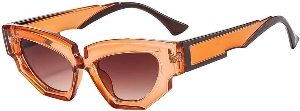 

Солнцезащитные очки UV400 - "Кошачий глаз", желейные, с леопардовым принтом и градиентом, для мужчин и женщин, для спорта, бега и велоспорта на открытом воздухе generic, Tea