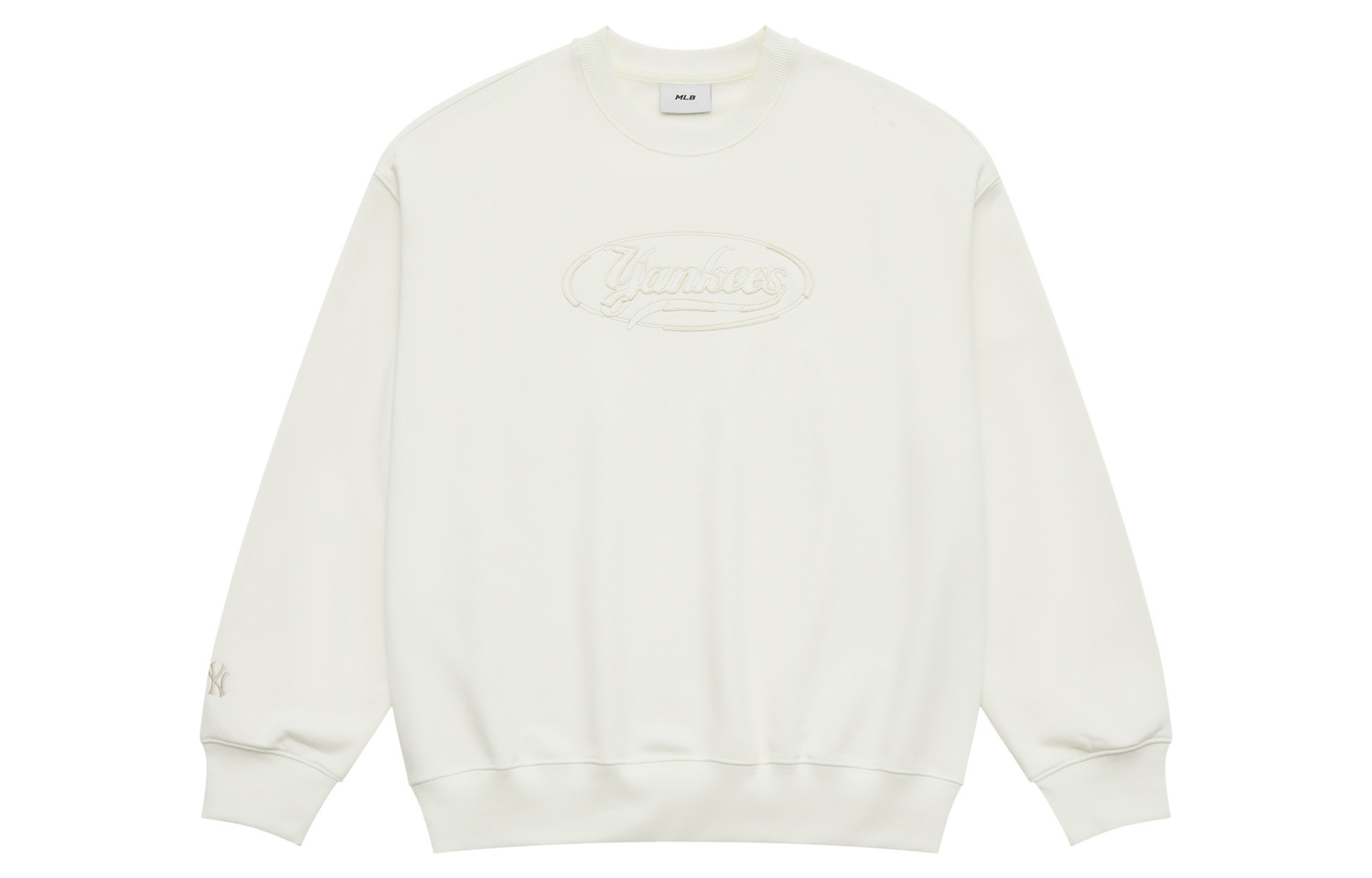 

MLB Свитшот unisex в стиле преппи коллекции New York Yankees SS25 cream