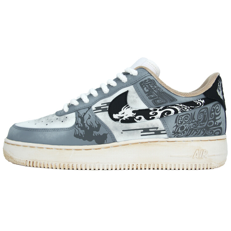 

Кроссовки Air Force 1 для скейтбординга, унисекс, низкие, серый Nike