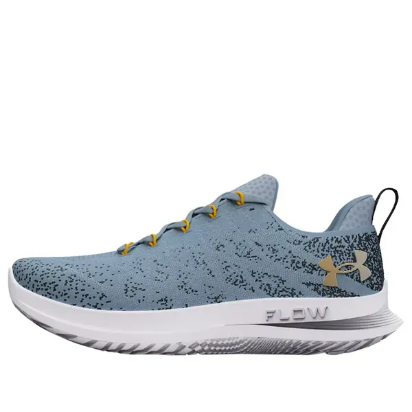 

Кроссовки flow velociti 3 'blue granite tahoe gold' Under Armour, голубой