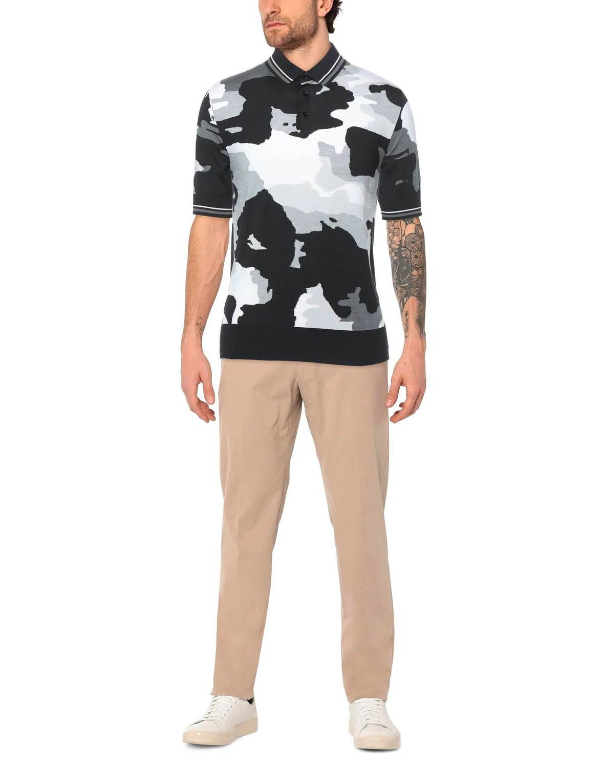 рубашки поло Dolce&Gabbana, черный — фото 2