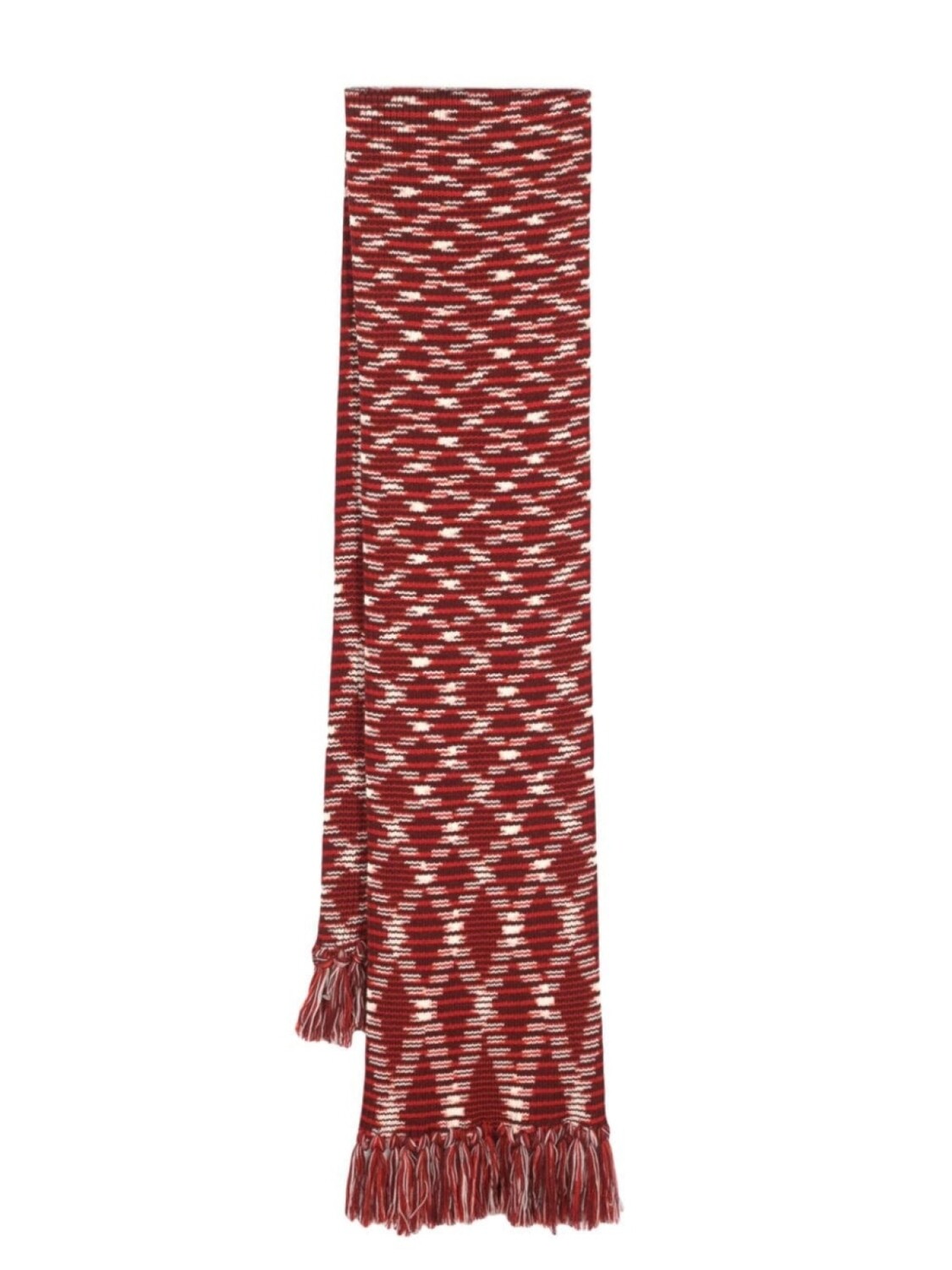 

Missoni шерстяной шарф вязки интарсия, красный