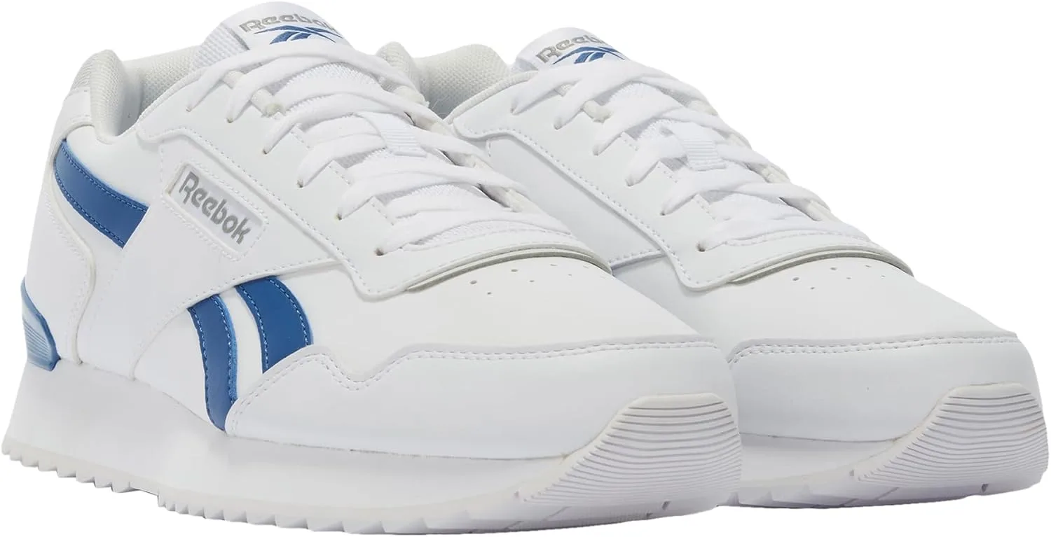 Кроссовки Reebok Unisex Glide Ripple Clip, белый/синий — фото 2