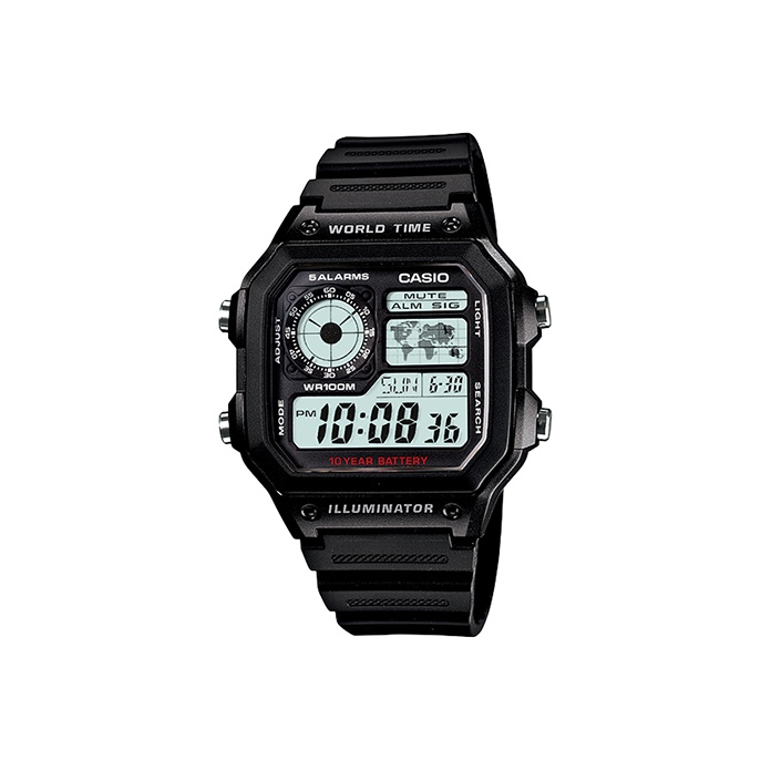 

CASIO Часы G Shock AE 1200WH 1A