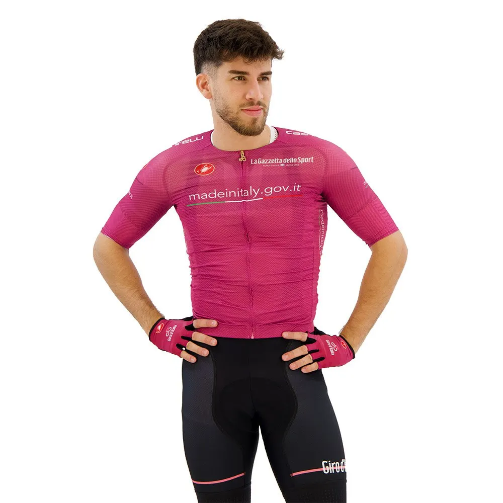 

Джерси Castelli #Giro107 Race 2024 short sleeve, розовый