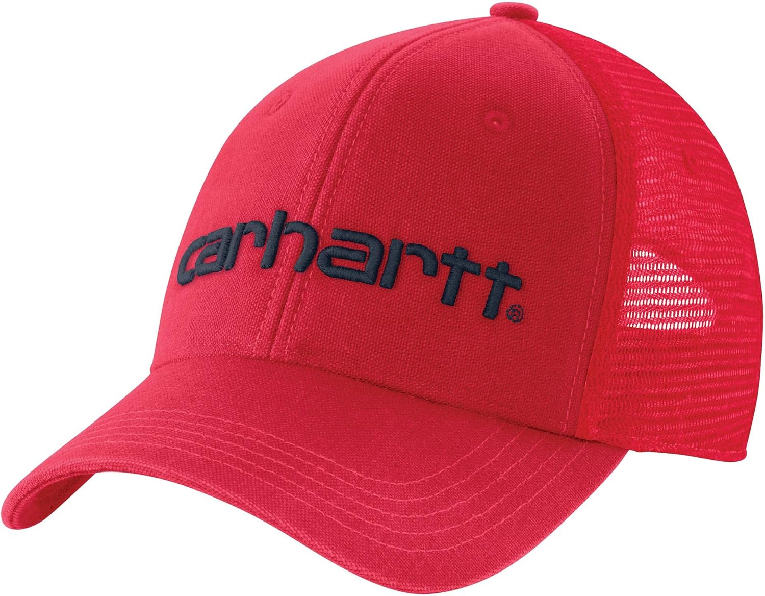 

Carhartt мужская кепка с сетчатой спинкой и логотипом, Fire Red
