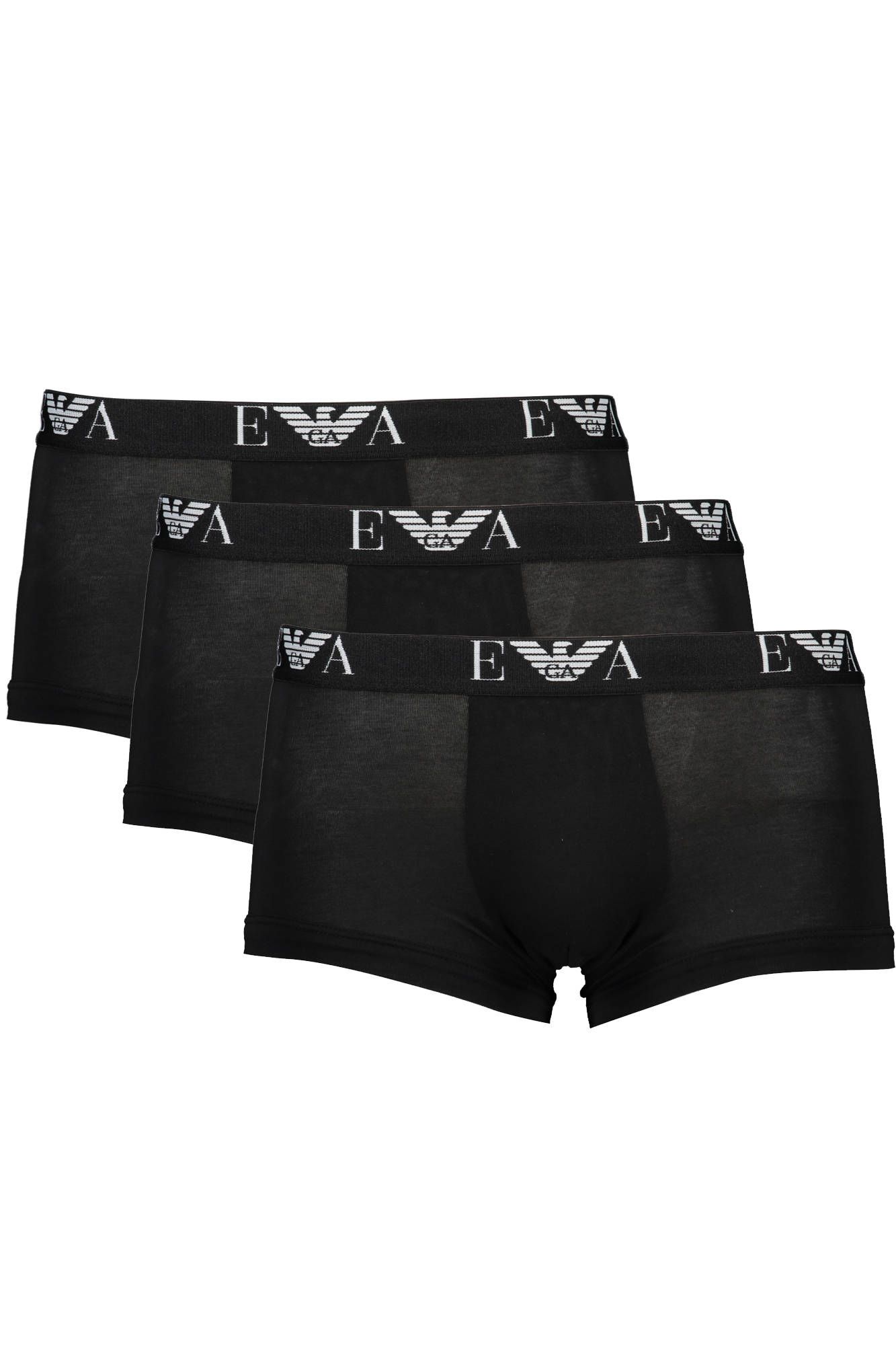 

Черный хлопковый мужской комплект нижнего белья Armani Emporio