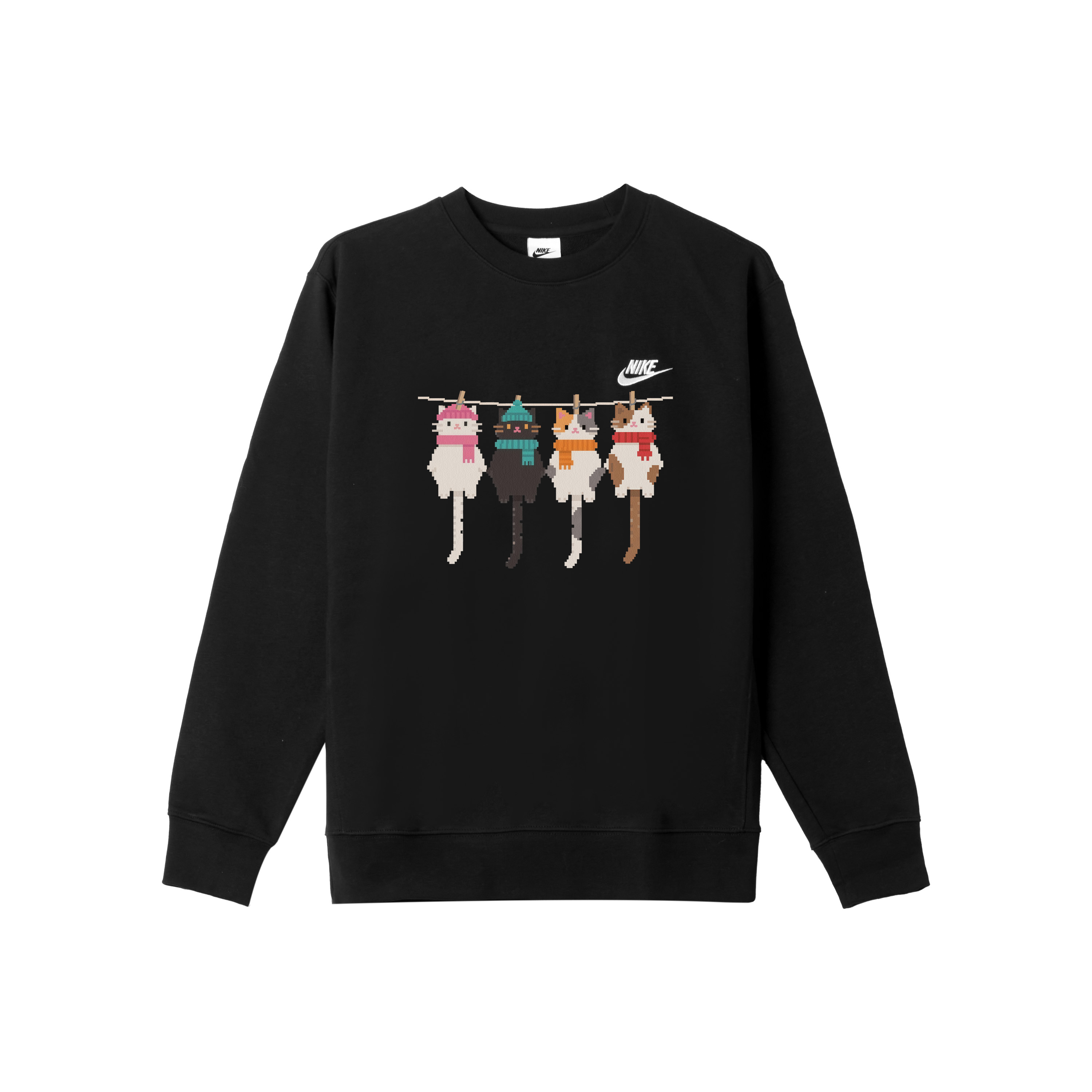 

Мужская спортивная толстовка Nike, черный