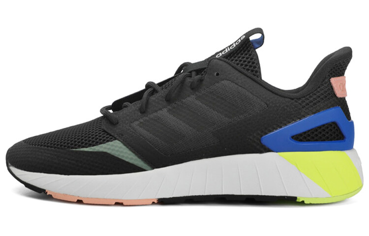 

Кроссовки Questar для бега мужские с низким верхом, черные/желтые Adidas Neo