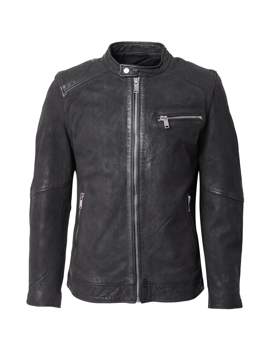 

Кожаная куртка FREAKY NATION Between-Season Jacket Lucky Jim, черный