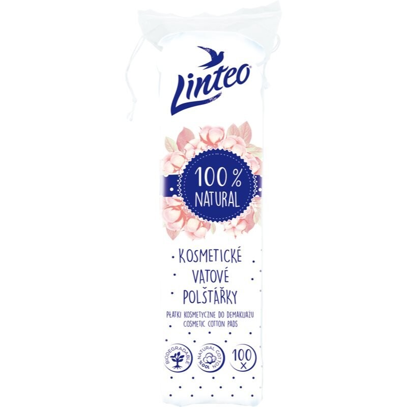 

Linteo Natural Cotton Pads Ватные диски 100 шт