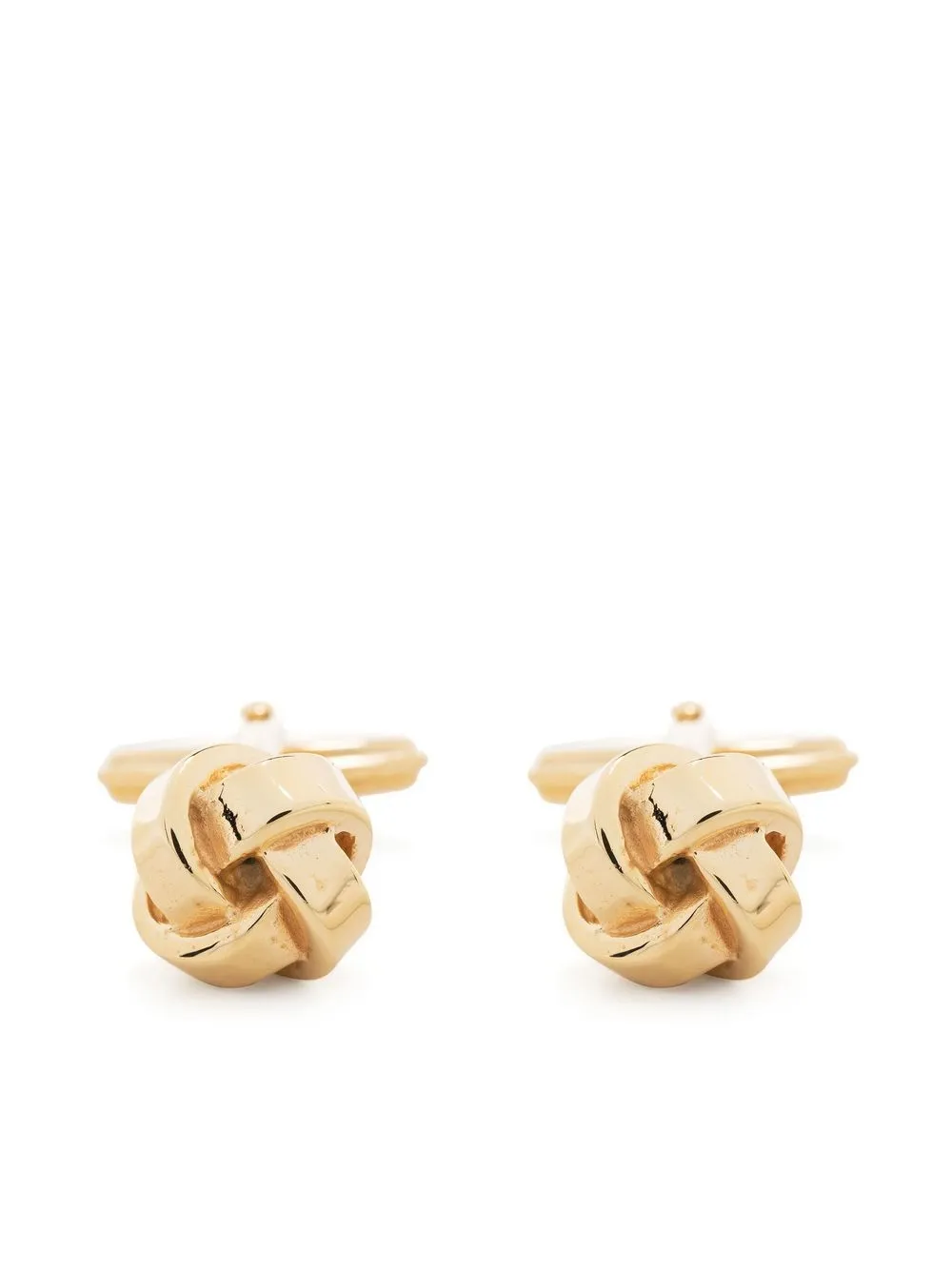 

Запонки с узлом Lanvin, золотой