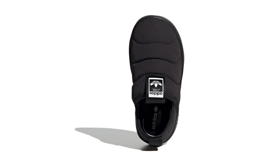 Кроссовки adidas originals Puffylet Kids Lifestyle для детей, Black/White — фото 3
