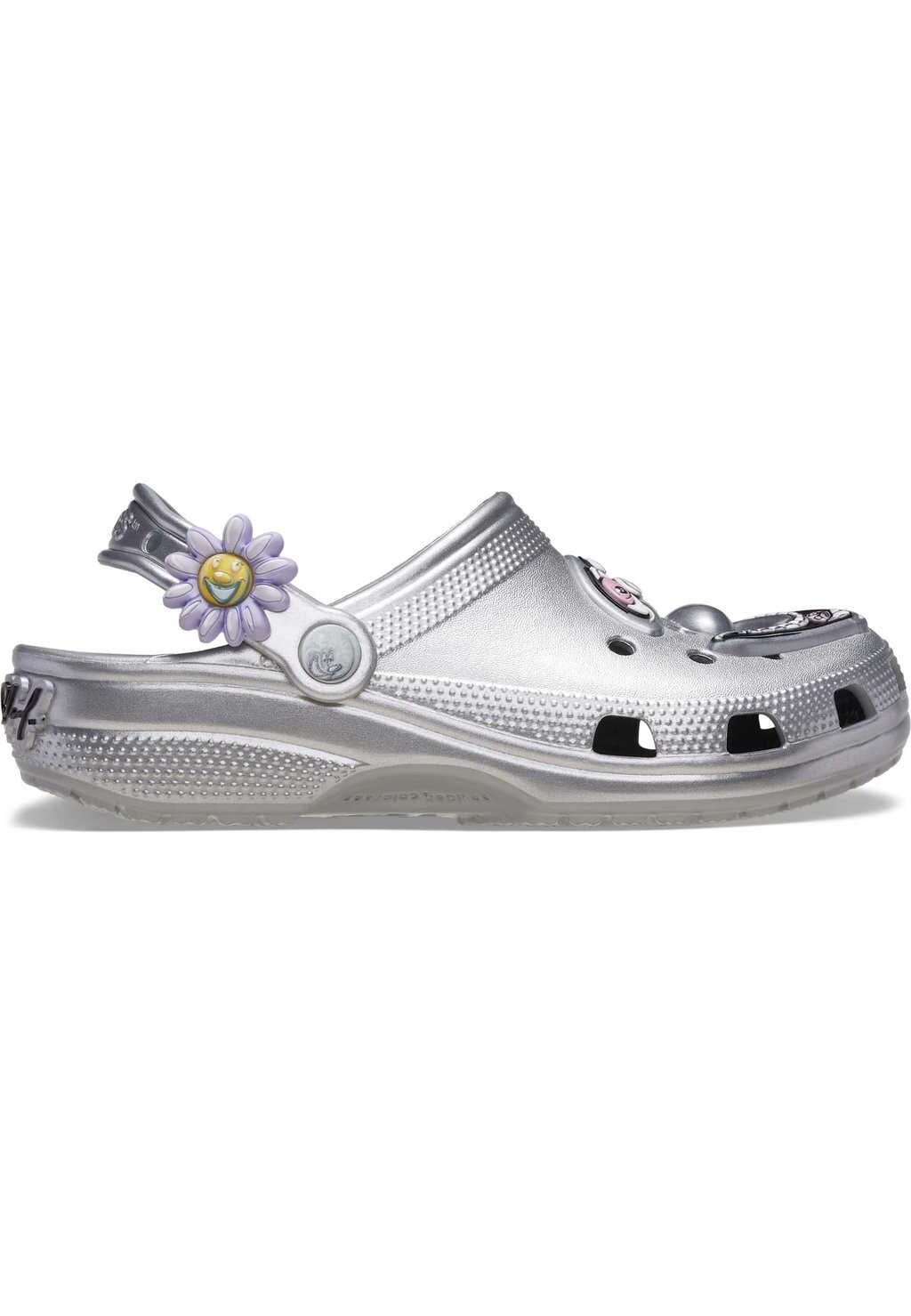 Сабо KENNY SCHARF Crocs, серебристого цвета