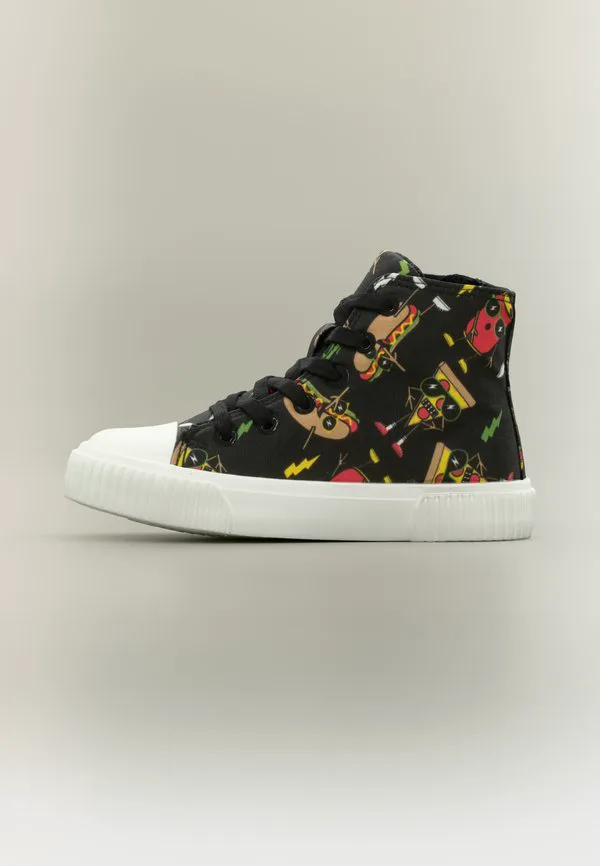 Унисекс высокие кроссовки Yourturn Kids, Black