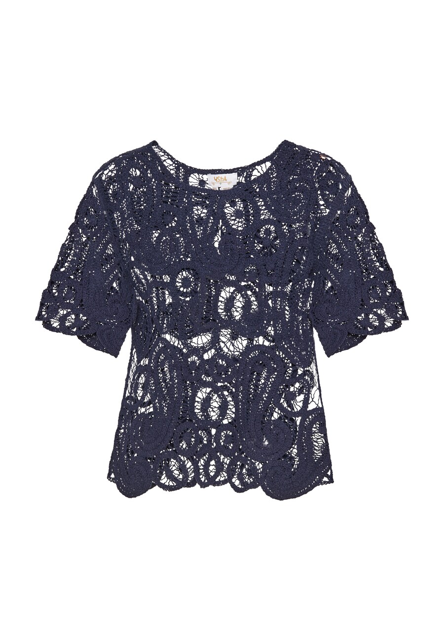 

Блуза usha FESTIVAL Fashion Look, темно-синий