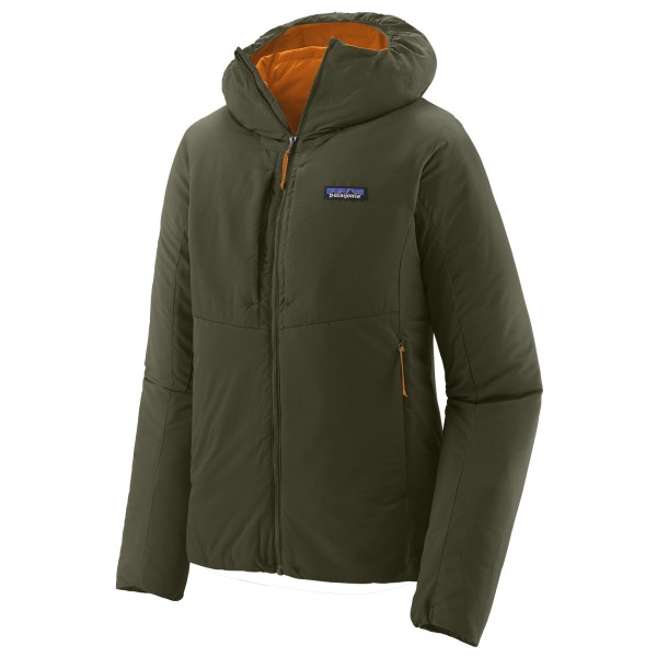 

Женская толстовка с капюшоном nano-air из синтетического волокна Patagonia, зеленый