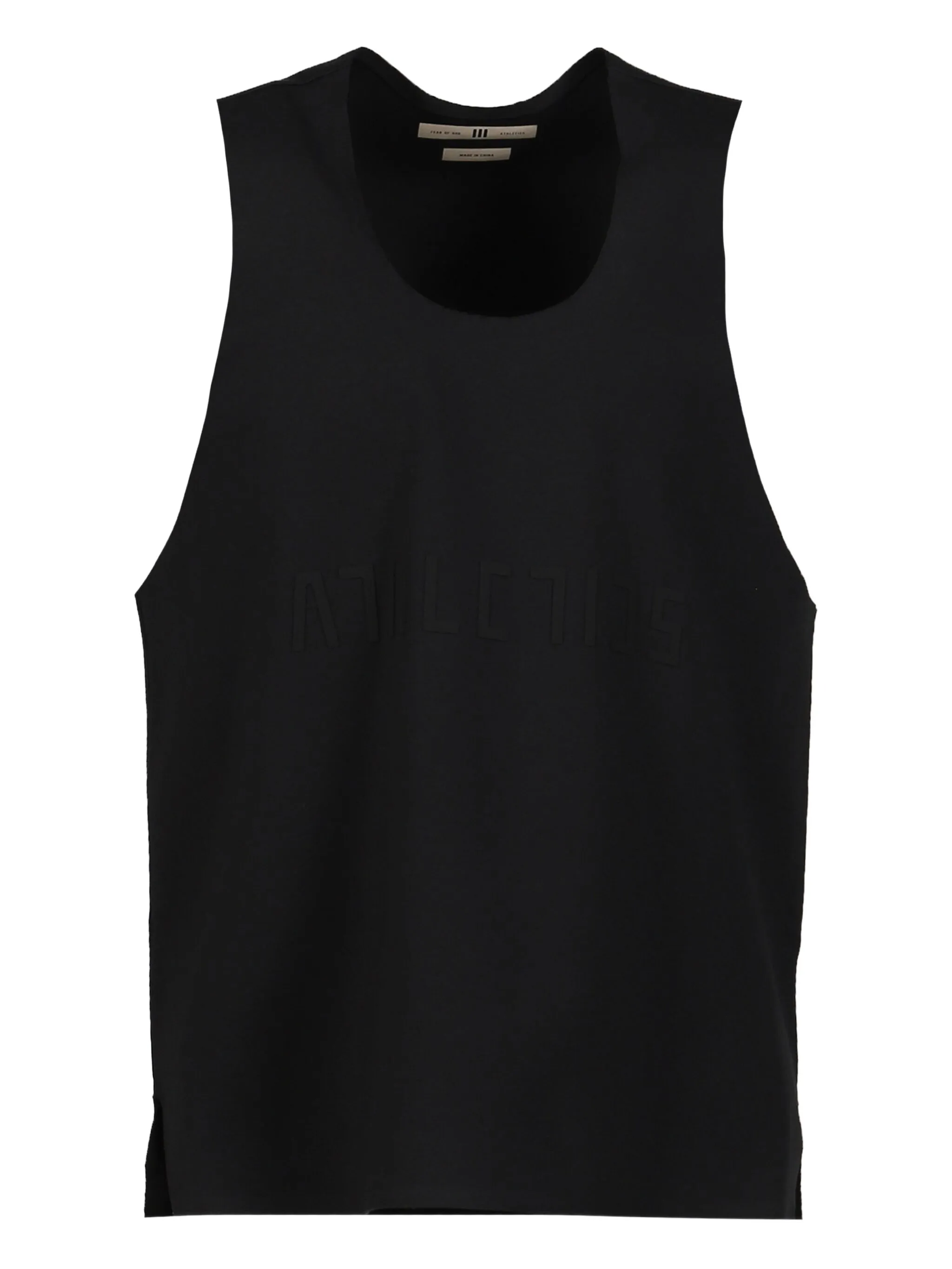 

Топ с тиснением Fear Of God, черный