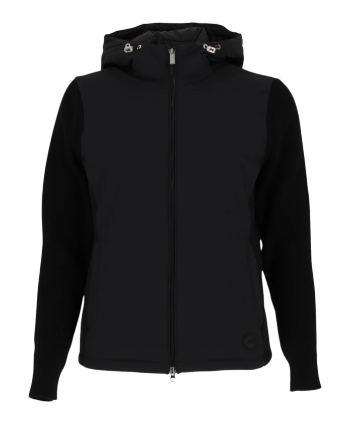 

Черная женская куртка с вязаными рукавами Colmar, черный