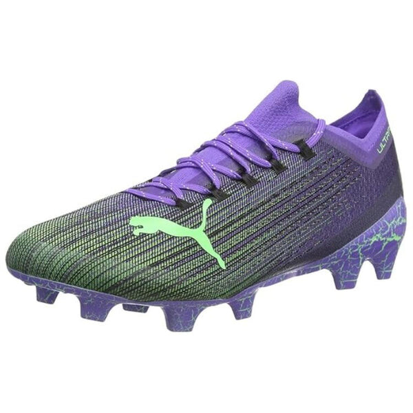 Кроссовки ultra 1.1 fear fg/ag outdoor boot football 'purple green' Puma, фиолетовый — фото 2