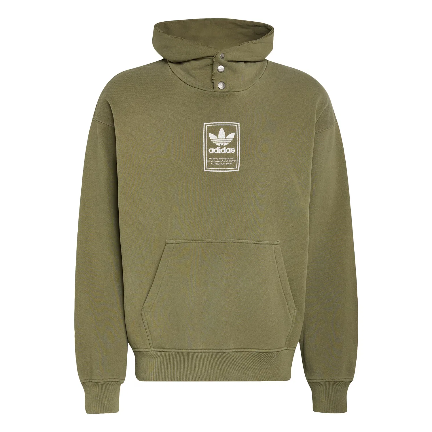 Толстовка Adidas Originals Elevated зеленого цвета