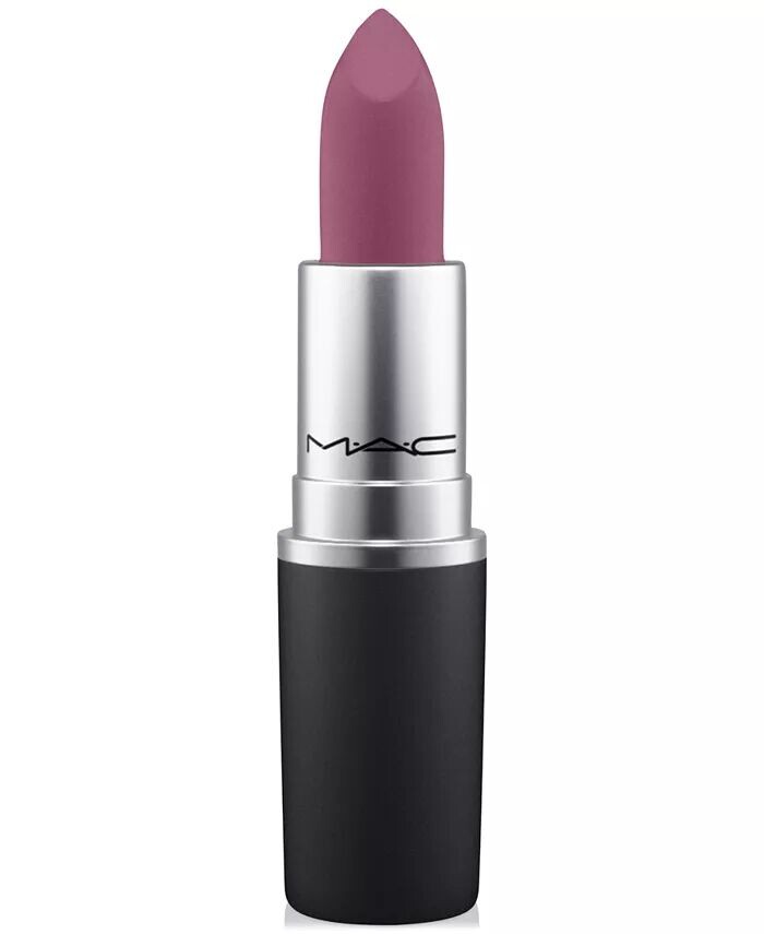

Пудровая губная помада Kiss Mac, цвет P For Potent (greyed lavender)