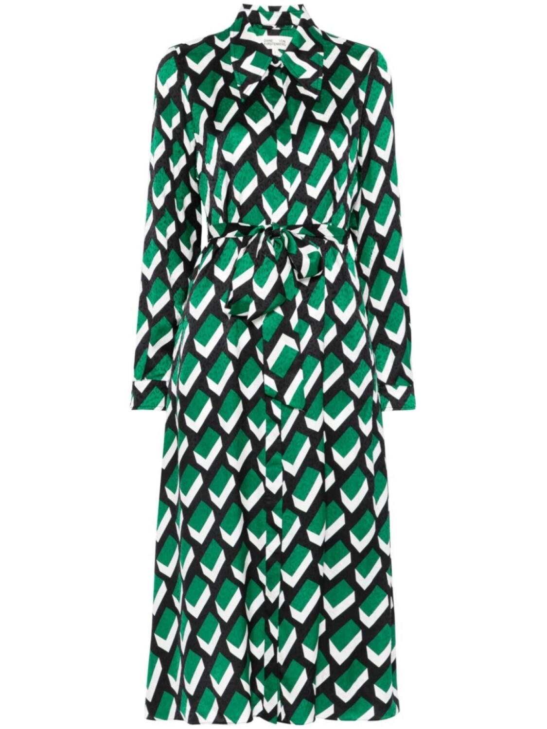 

DVF Diane von Furstenberg платье миди Жизель, зеленый
