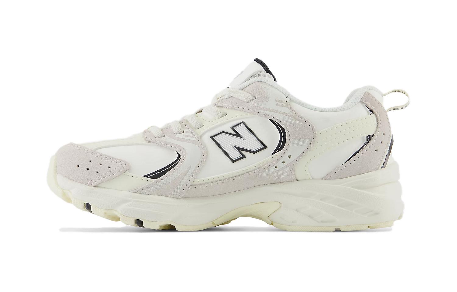 

New Balance 530 Anti-Kick Низкие детские кроссовки Ecru для детей 3-7 лет