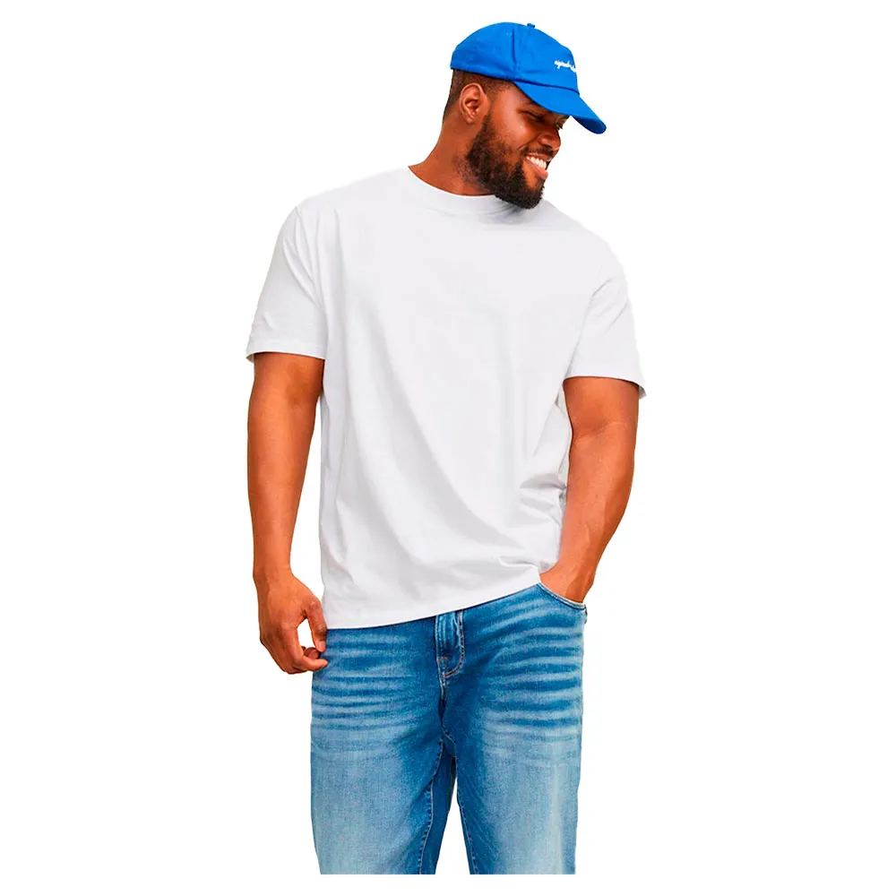 

Футболка с коротким рукавом Jack & Jones Bradley Plus Size, белый