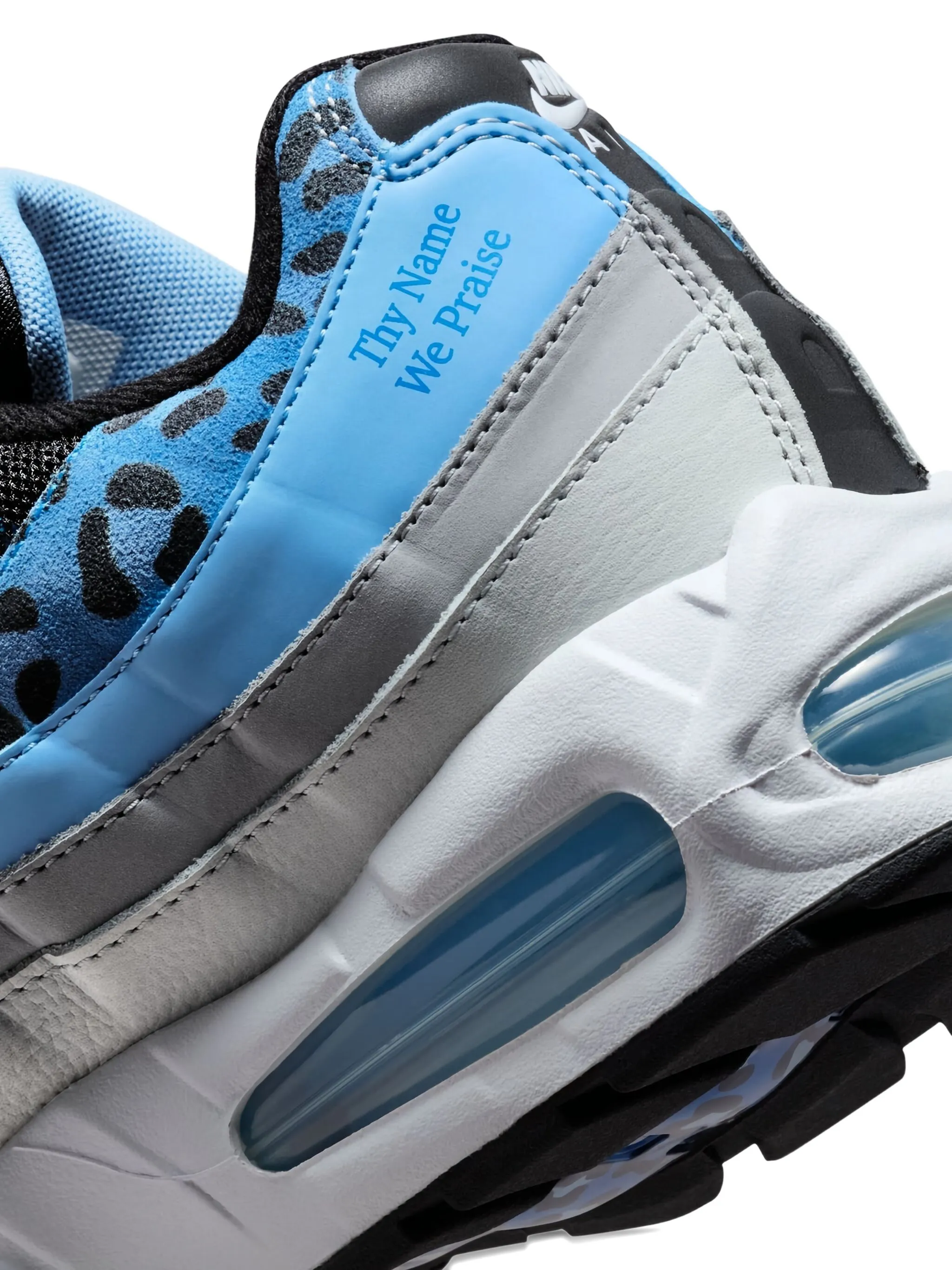 Кроссовки Spellman Air Max 95 из коллаборации с Yardrunners Nike, синий — фото 2
