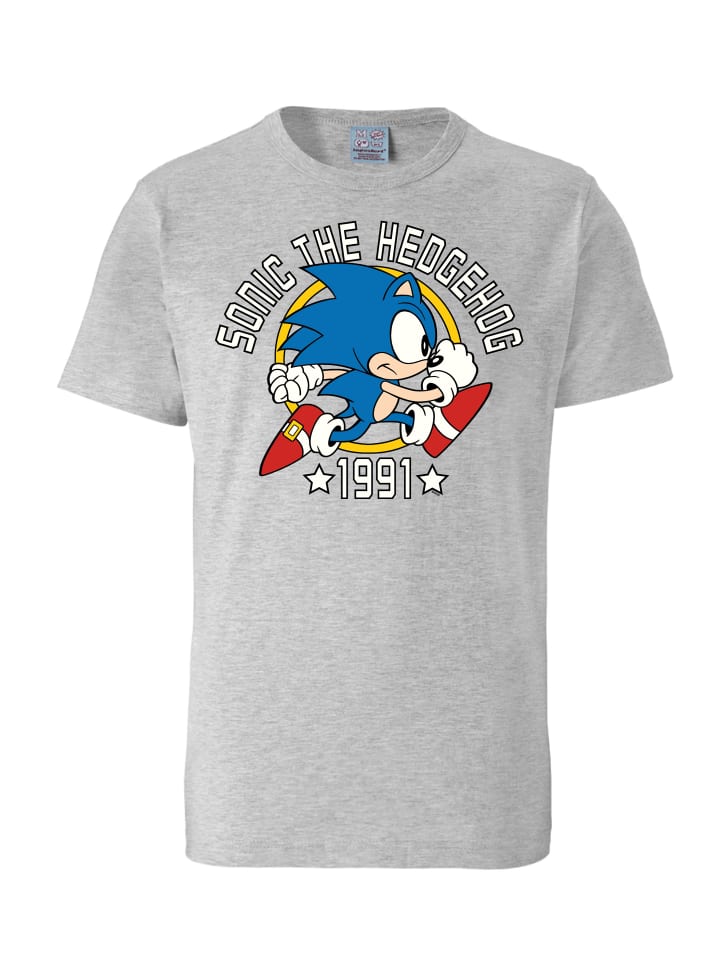 

Logoshirt Футболки Sonic The Hedgehog - 1991, серые с пятнистым рисунком, Серый, Logoshirt Футболки Sonic The Hedgehog - 1991, серые с пятнистым рисунком