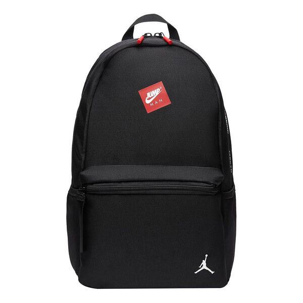 

Рюкзак Air Jordan Decorative Zipper School Backpack Unisex Black, черный