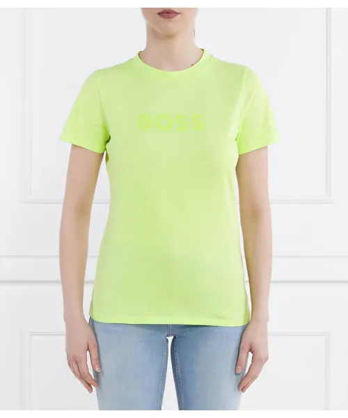 

Футболка c_elogo_5 Regular fit Boss Orange, зеленый