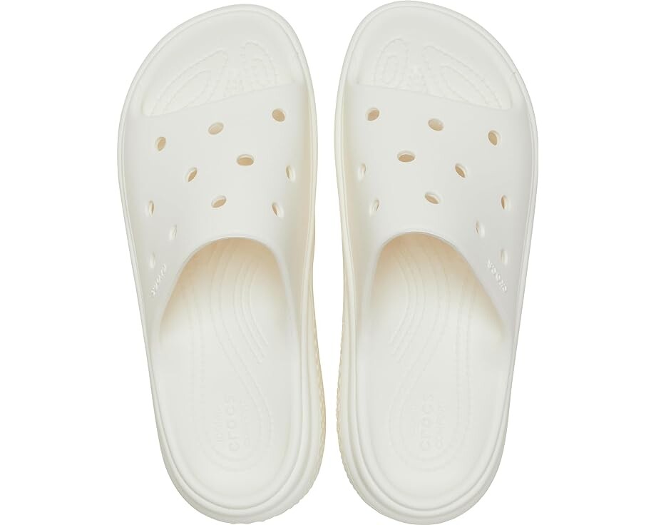 Сабо Crocs Stomp Slide, цвет Chalk — фото 2
