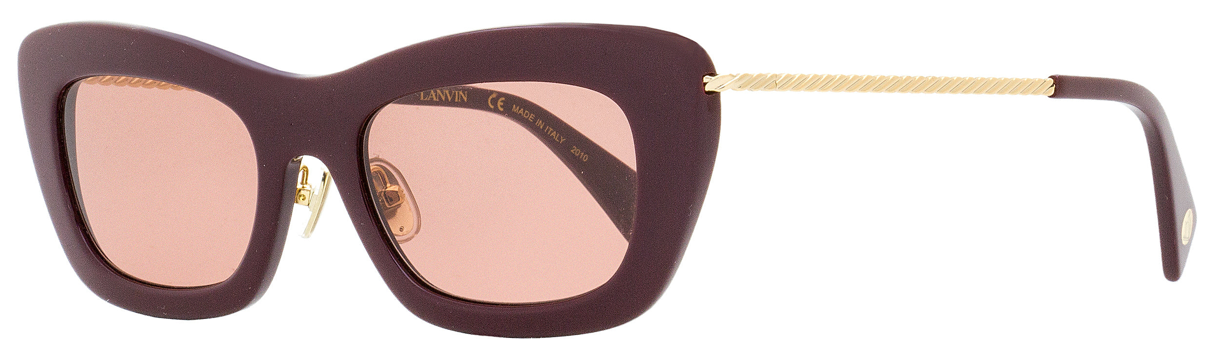 

Солнцезащитные очки Lanvin женские Babe LNV608S 600 бордовые 51 мм