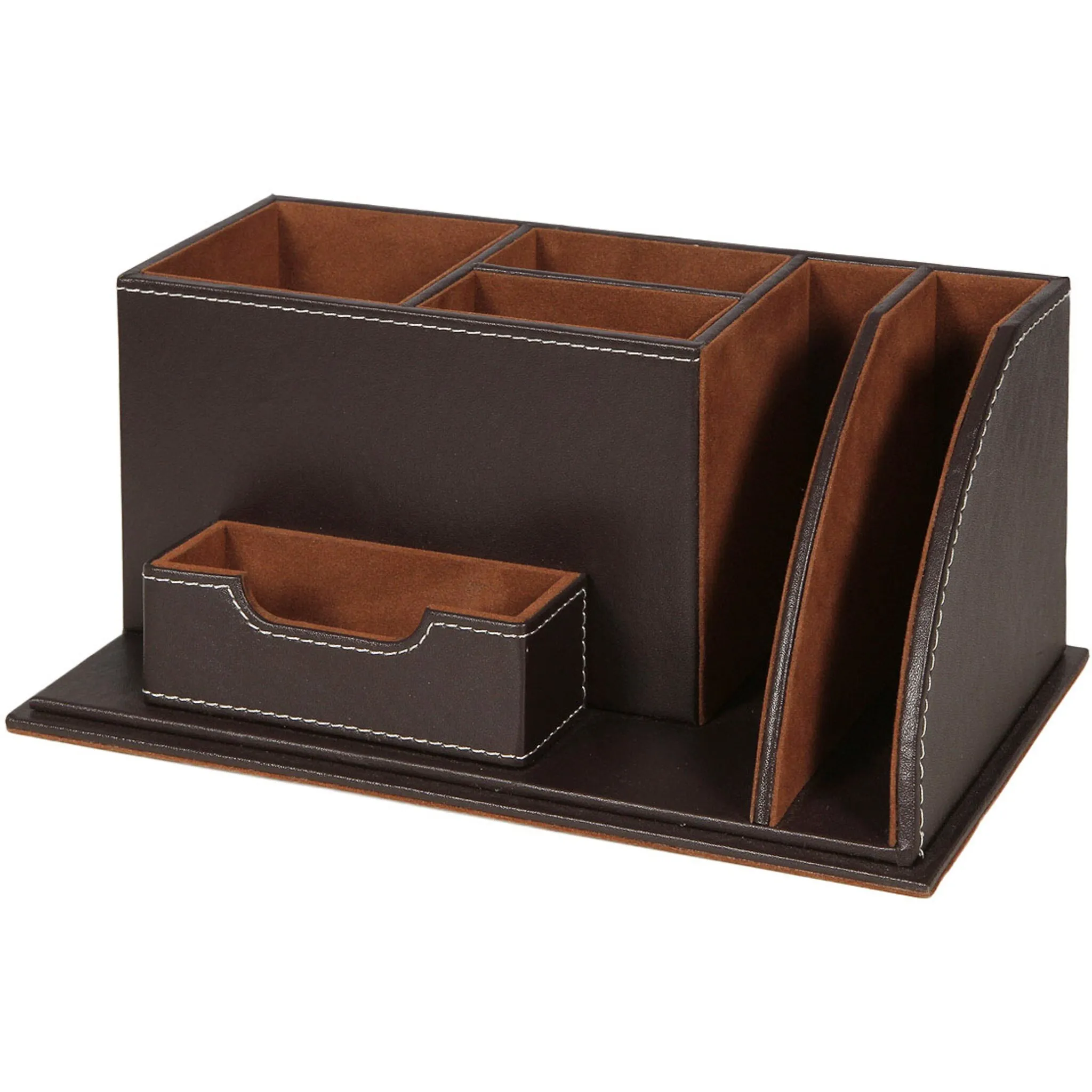 

Органайзер Ambiente House «London Desk Organizer 24 см», (1 шт.) Ambiente Haus, коричневый