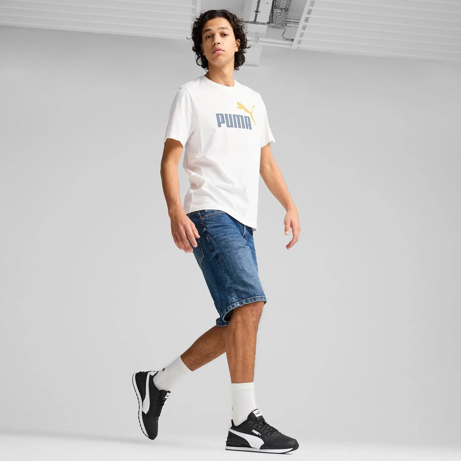Кроссовки Puma Unisex St Runner V3 Nl, Puma Black Puma White — фото 3